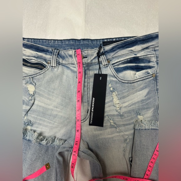 Nwt; ROCKSTAR ORIGINAL Men's Honor Stacked Flare Jean - Picture 5 of 12